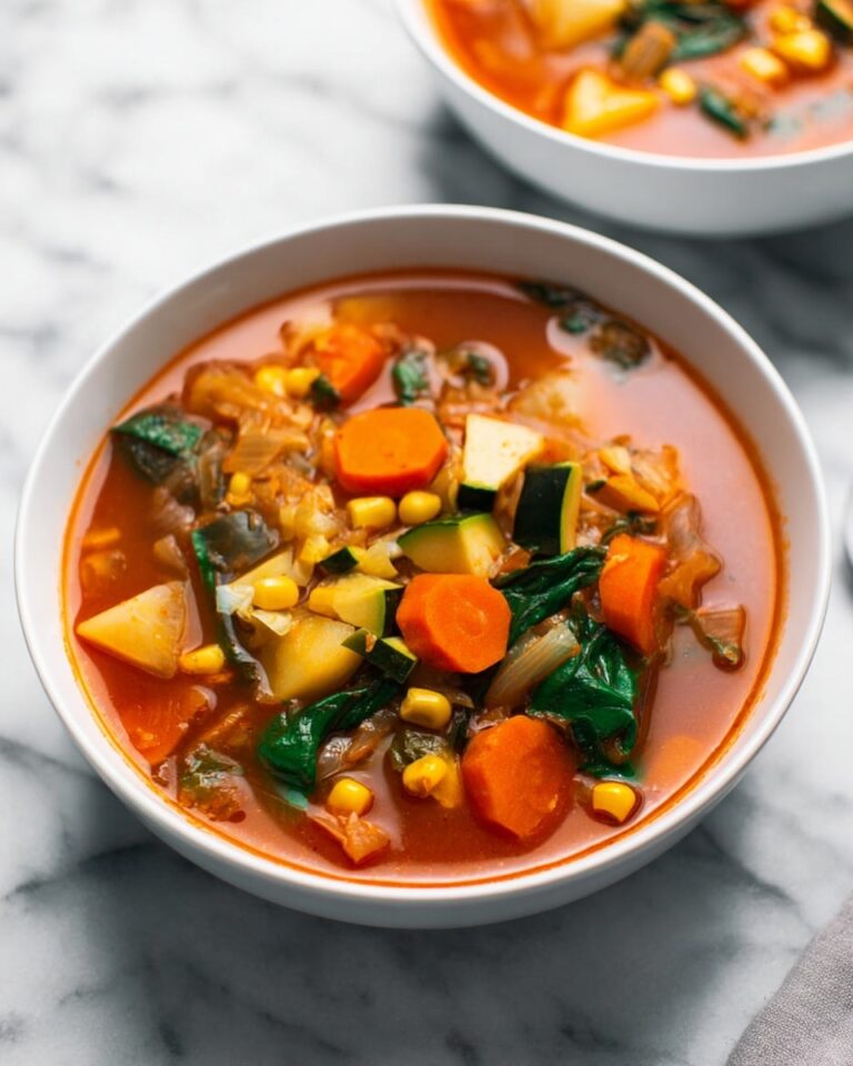 Vegetable Soup with Cabbage Recipe