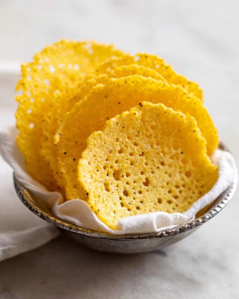 Easy Parmesan Crisps Recipe