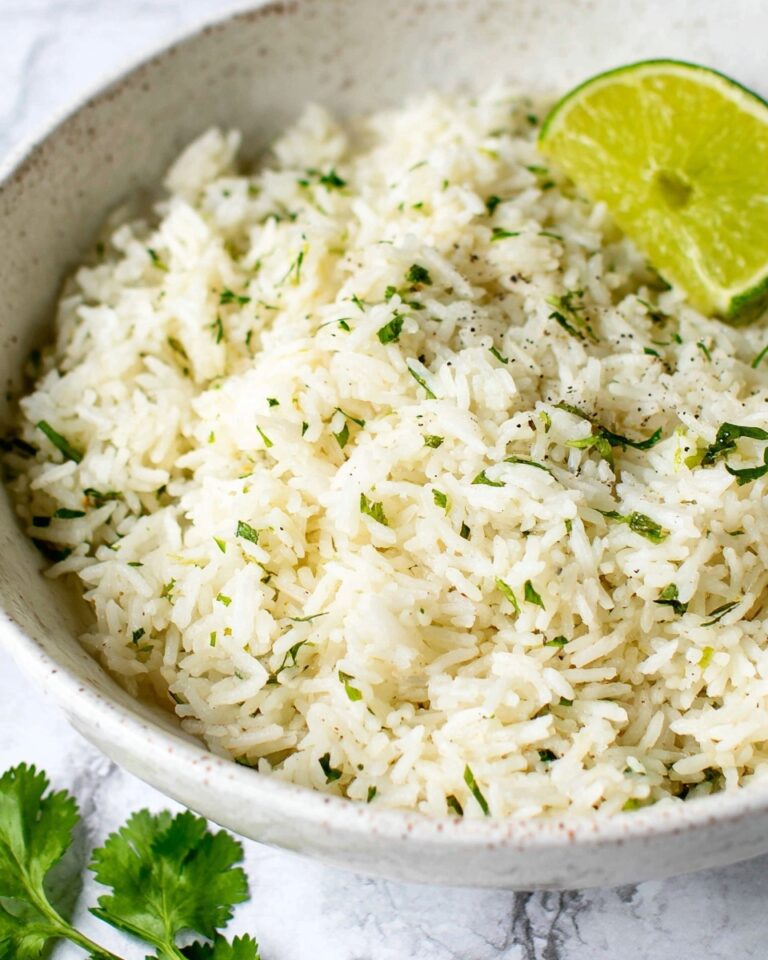 Coconut Lime Rice Recipe