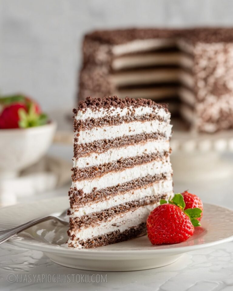 Chocolate Spartak Cake Recipe