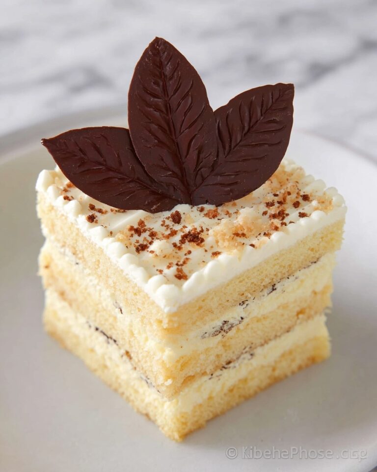 Chocolate Leaf Decorations Recipe