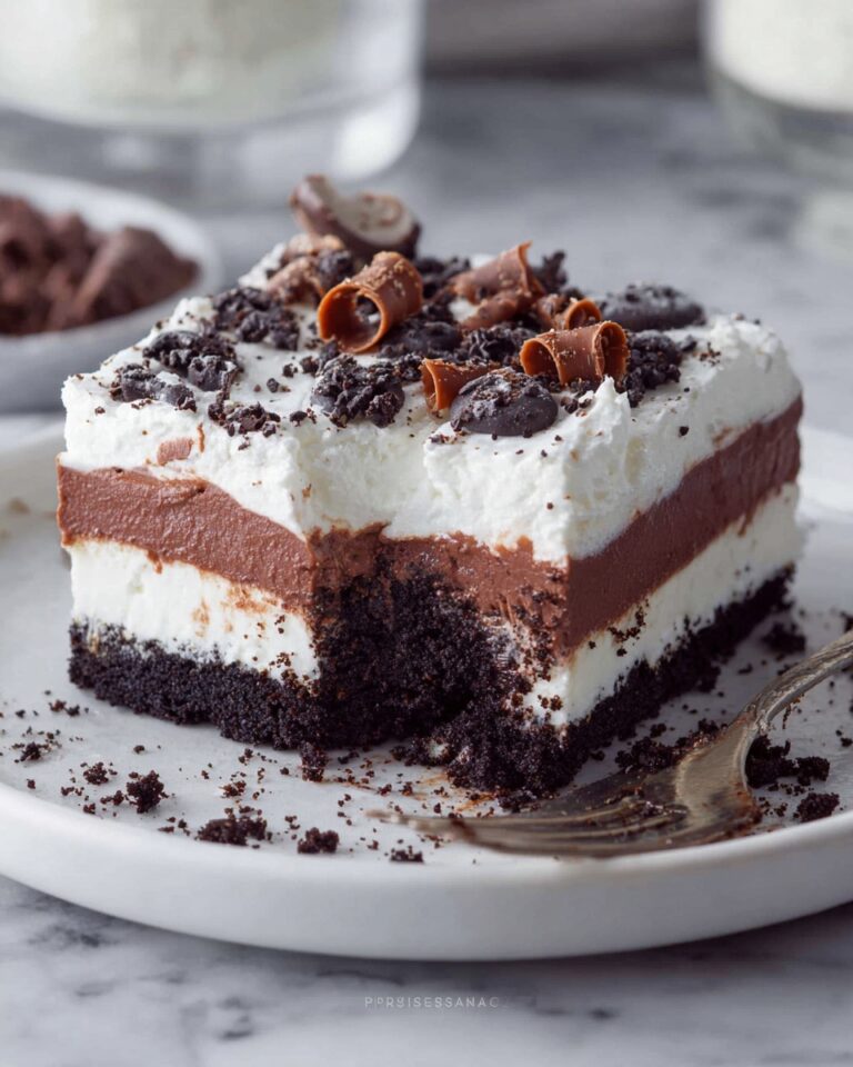 Chocolate Lasagna No-Bake Dessert Recipe