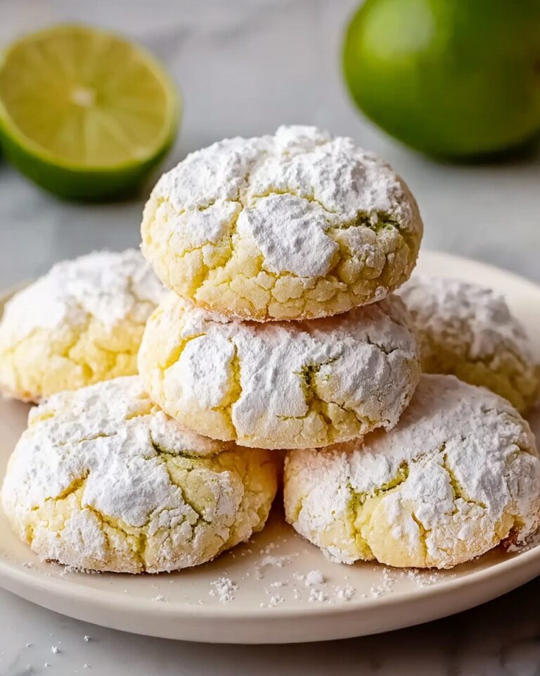 Coconut Key Lime Crinkle Cookies: Zesty, Chewy & Irresistible Recipe