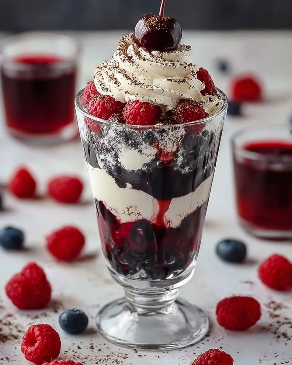 Black Forest Trifle Recipe: Easy, Elegant & Decadent Recipe - Recipe Image