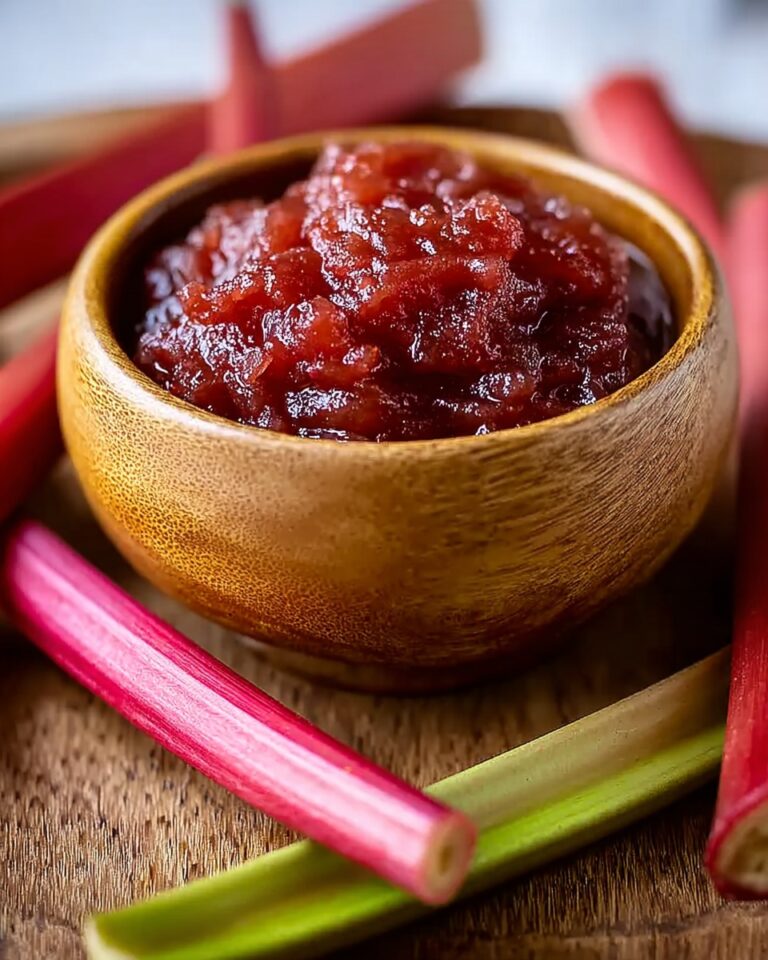 Amish Rhubarb Jam – A Sweet and Tangy Heritage Recipe