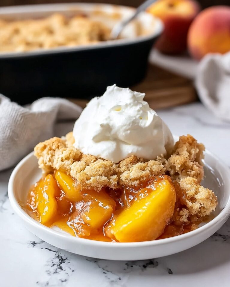 Southern Peach Cobbler – A Classic Comfort Dessert Recipe