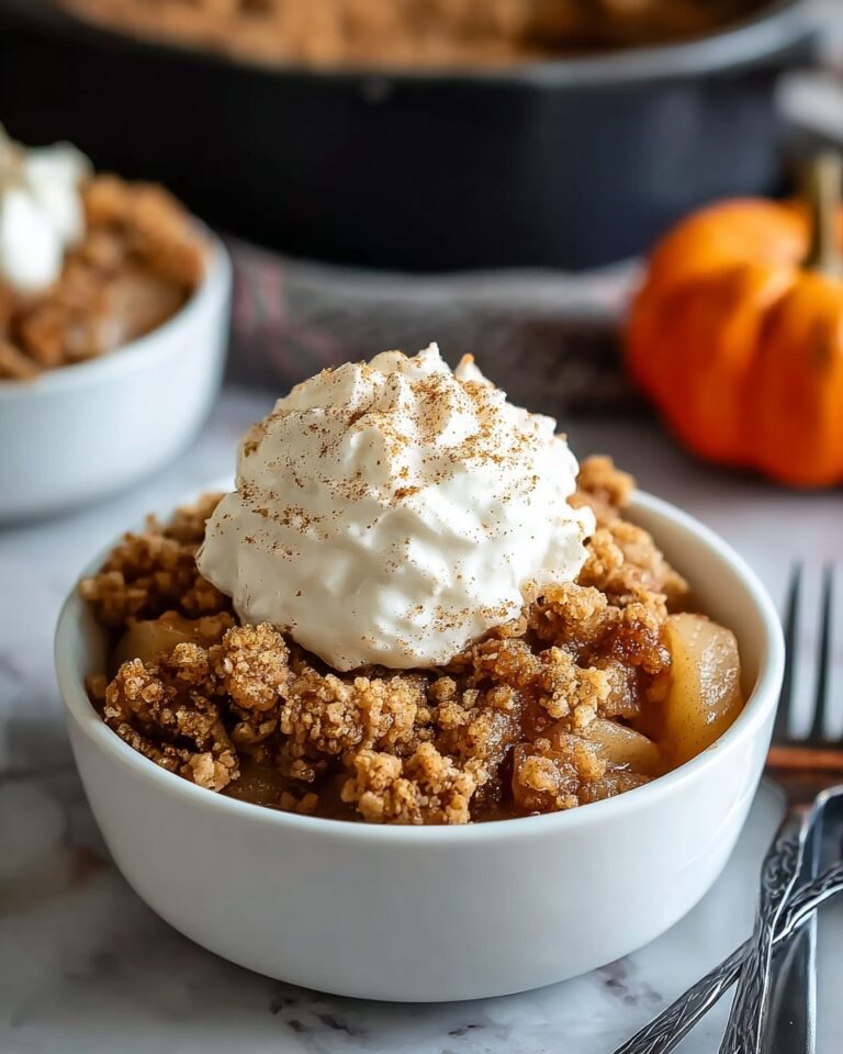 Pumpkin Pie Crisp – A Cozy, Delicious Twist on Pumpkin Pie Recipe