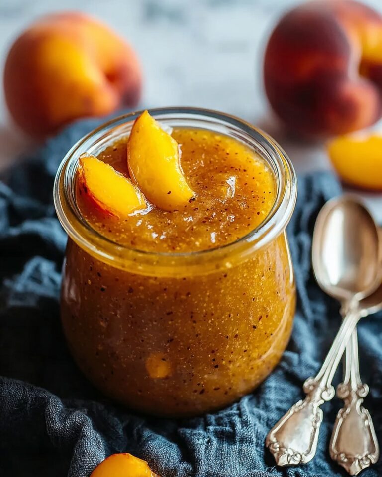 Homemade Peach Pie Filling for Sweet and Versatile Desserts Recipe