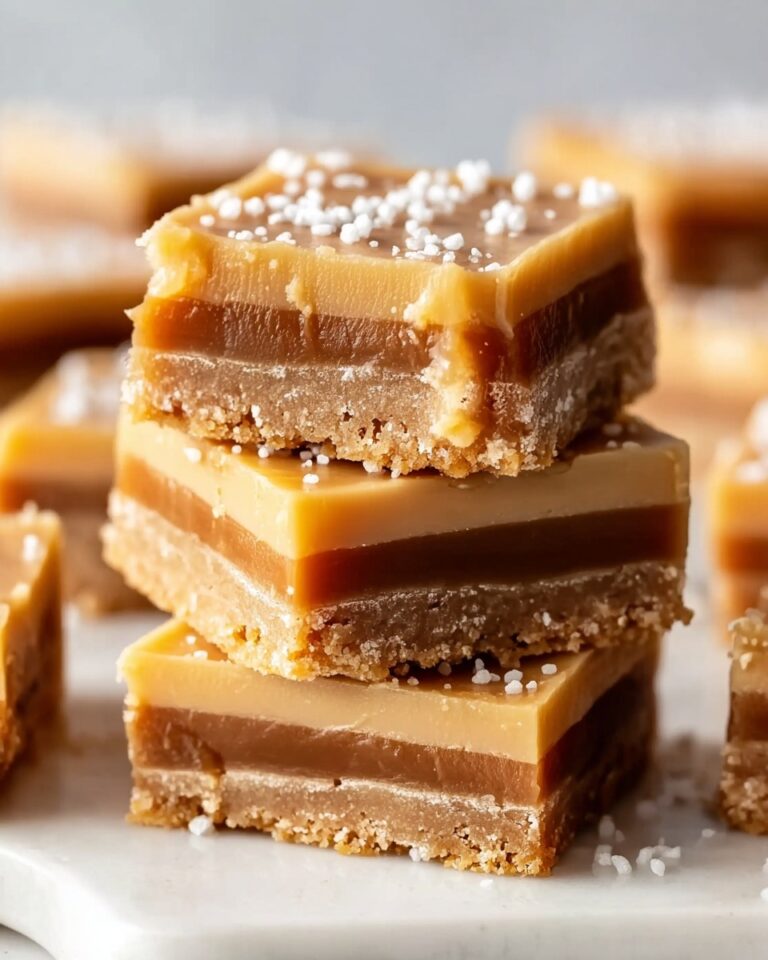 Decadent Salted Caramel Butter Bars Recipe