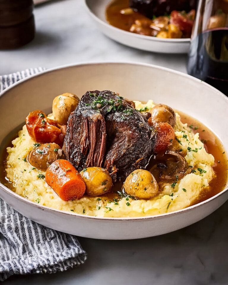 Comforting Oven-Roasted Pot Roast with Vegetables Recipe