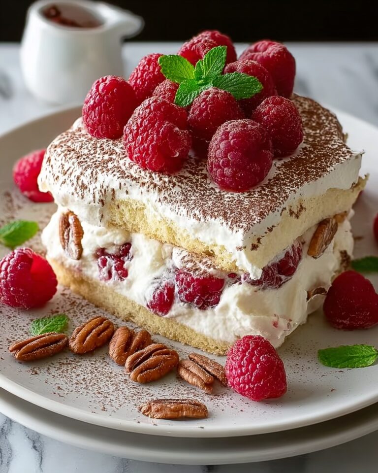 White Chocolate Raspberry Tiramisu Recipe