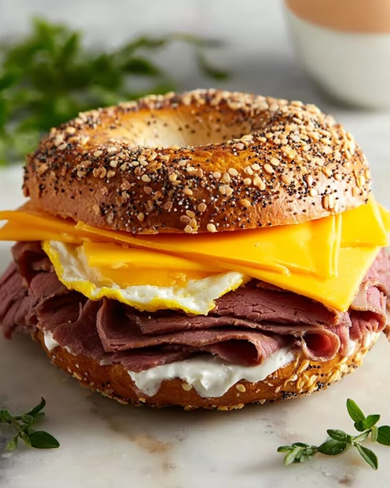 Ultimate Steak Egg and Cheese Bagel Recipe