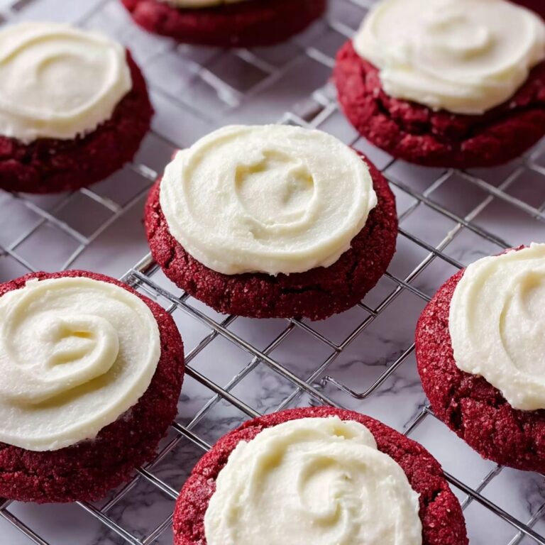 Red Velvet Cookies with Cream Cheese Frosting Recipe