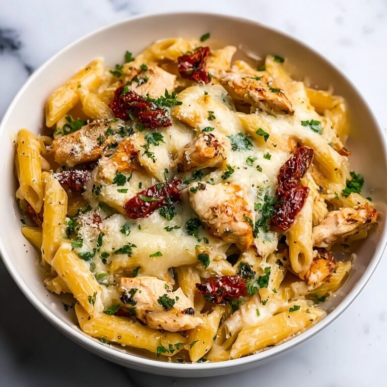 Creamy Sun-Dried Tomato Chicken Pasta Recipe
