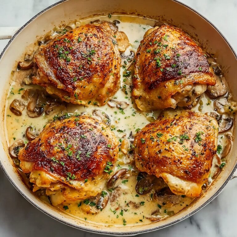Mushroom Melt Stuffed Chicken Recipe