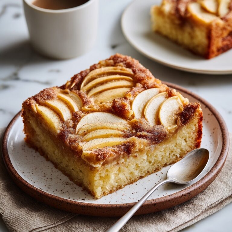 Easy Cinnamon Sugar Apple Cake Recipe