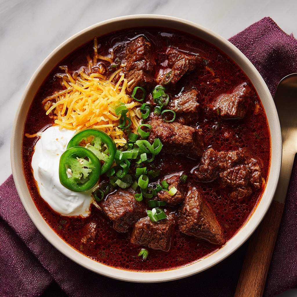 Slow-Cooker Texas Chili Recipe - Recipe Image