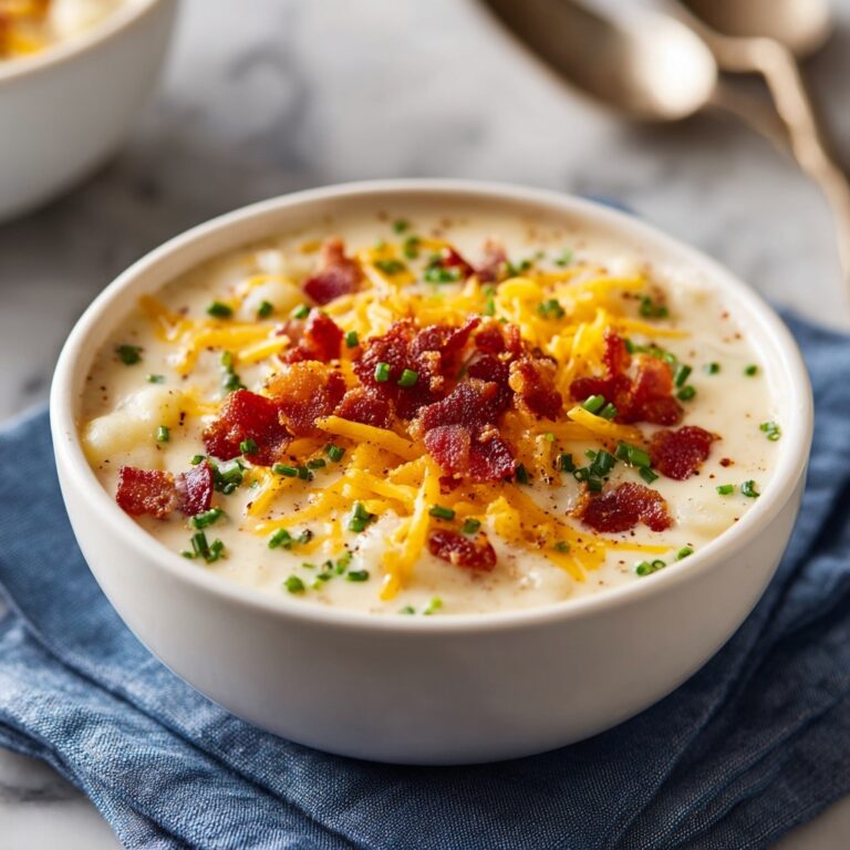 Easy Slow Cooker Potato Soup with Bacon & Cream Cheese Recipe