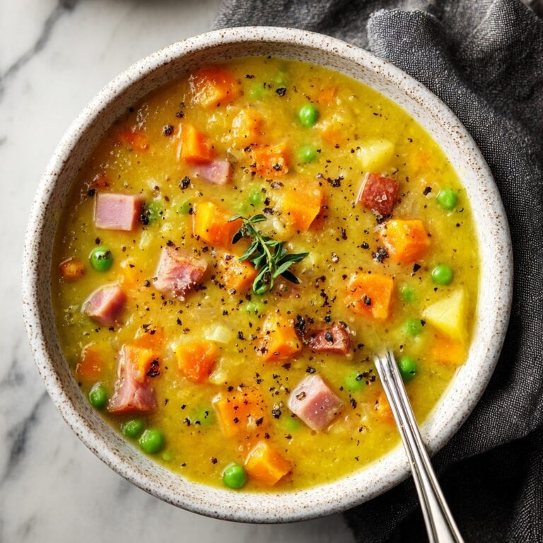 Cozy and Hearty Split Pea Soup Recipe