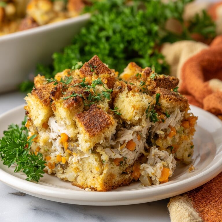 Easy & Cozy Chicken & Stuffing Casserole Recipe