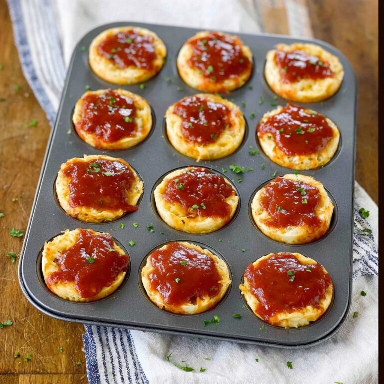 Turkey Veggie Meatloaf Muffins Recipe