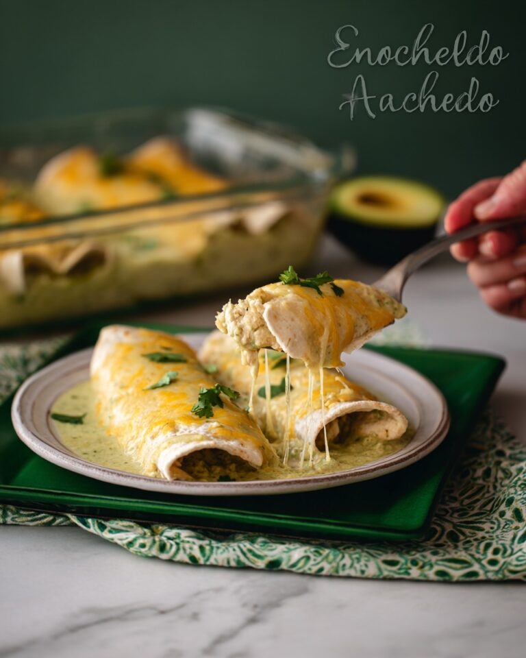Avocado Chicken Enchiladas Recipe