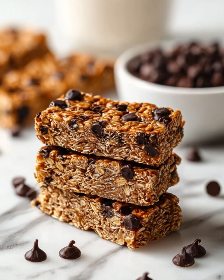 Easy Homemade Chocolate Chip Granola Bars Recipe