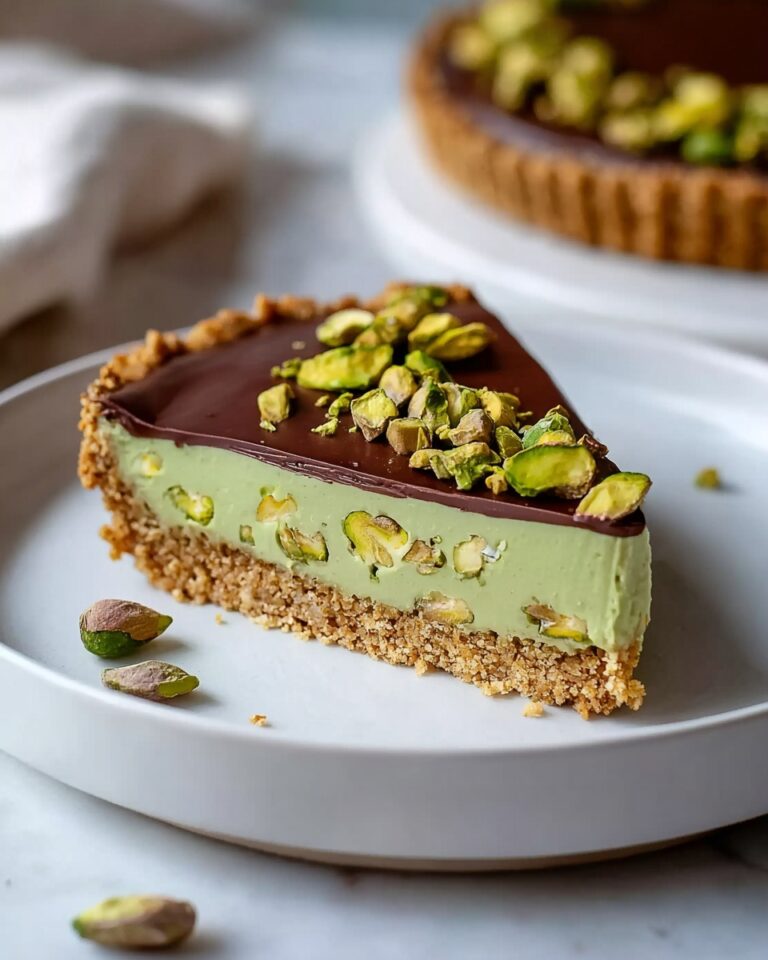 Chocolate Pistachio Tart: Rich, Elegant, and Easy to Make Recipe