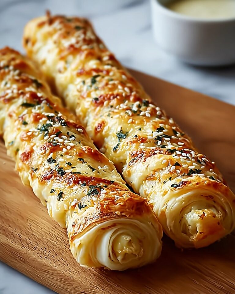 Cheesy Garlic Butter Rollups Recipe