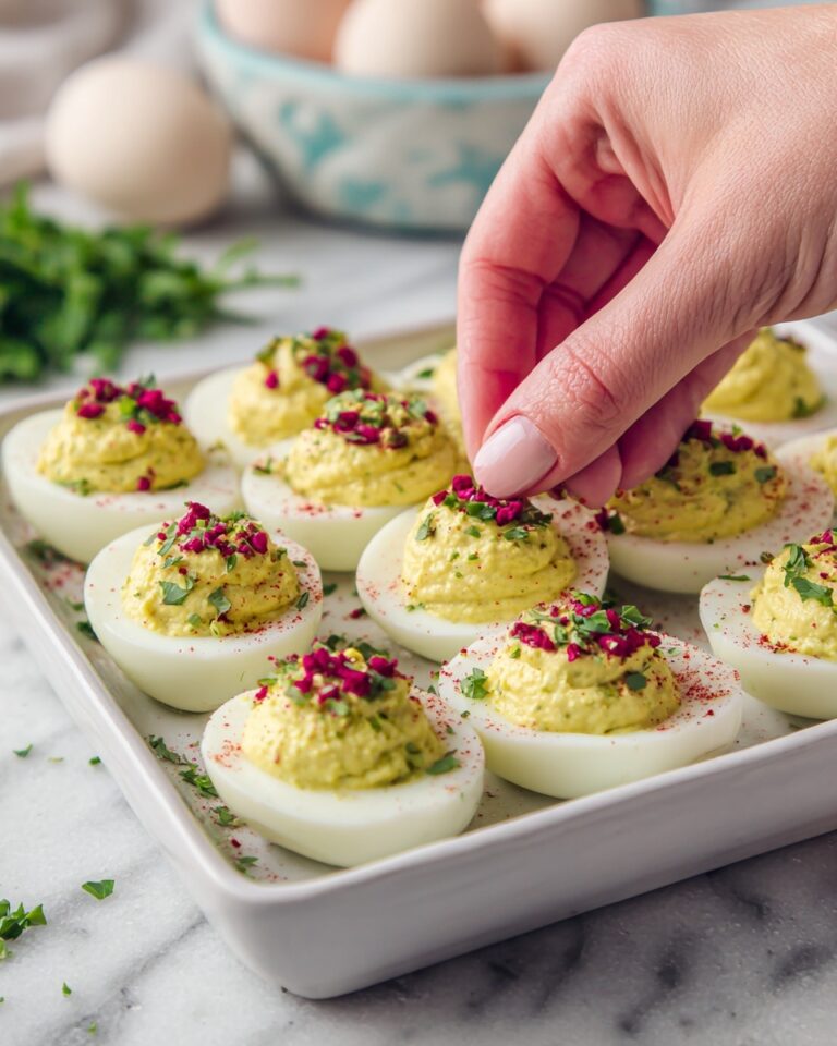 Spicy Deviled Eggs Recipe