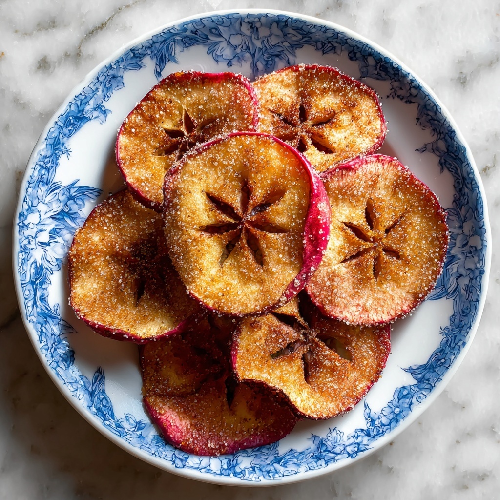 Crispy Baked Cinnamon Apple Slices Recipe - Recipe Image