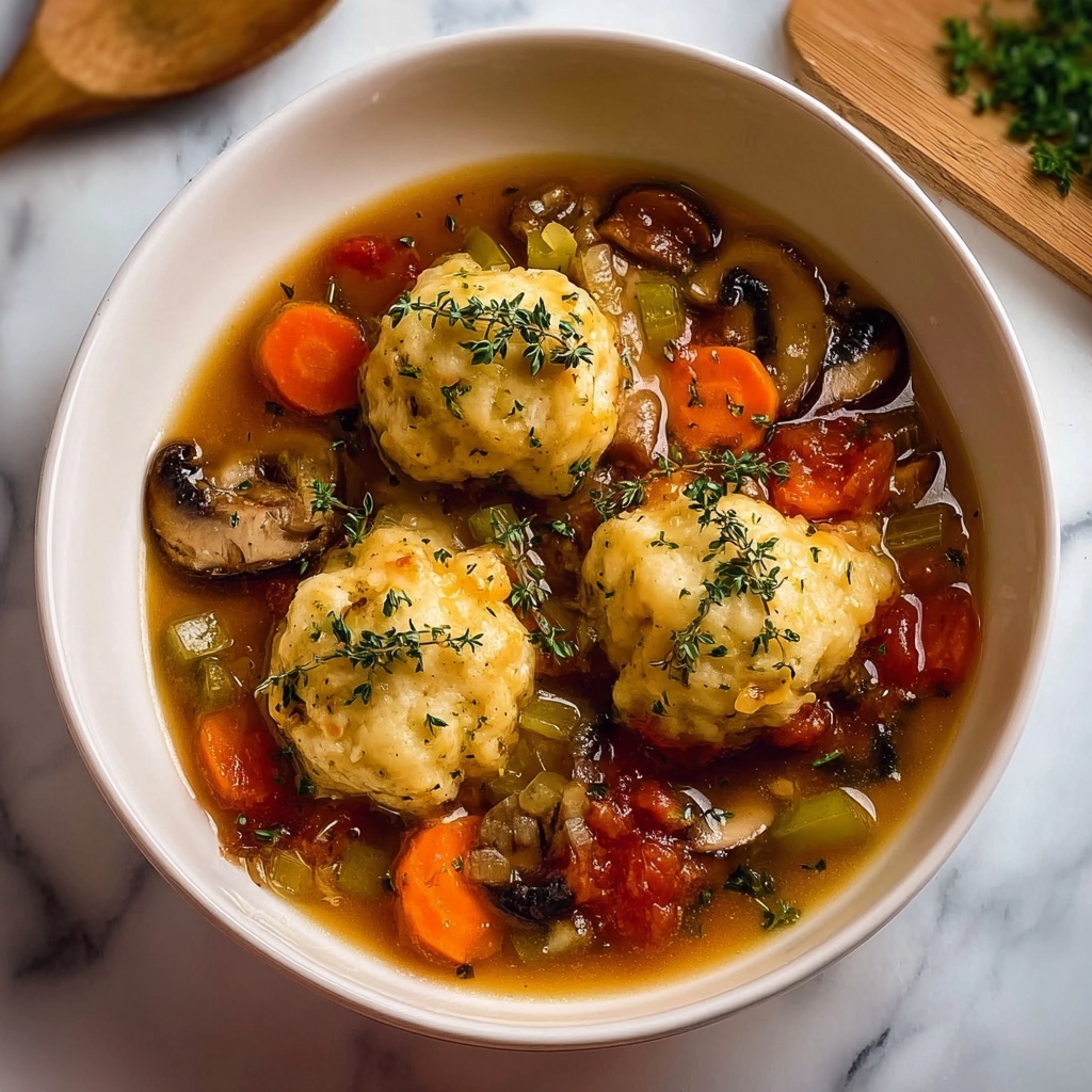 Vegan Dumpling Stew Recipe - Recipe Image