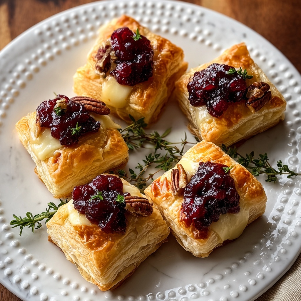 Cranberry Brie Bites Recipe - Recipe Image