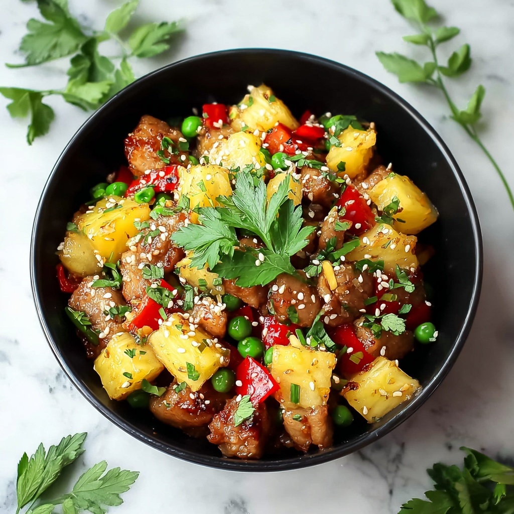 Pineapple Pork Recipe - Recipe Image