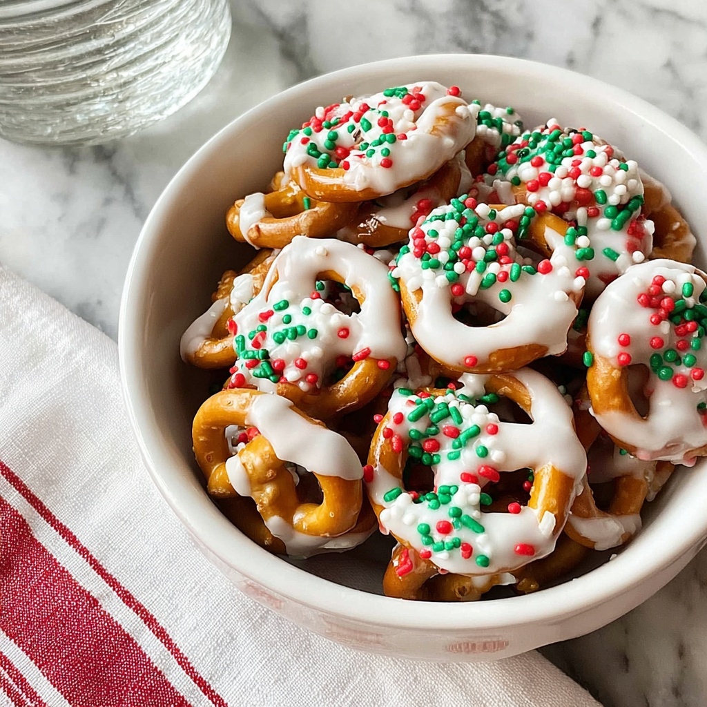 Christmas Pretzels Recipe - Recipe Image