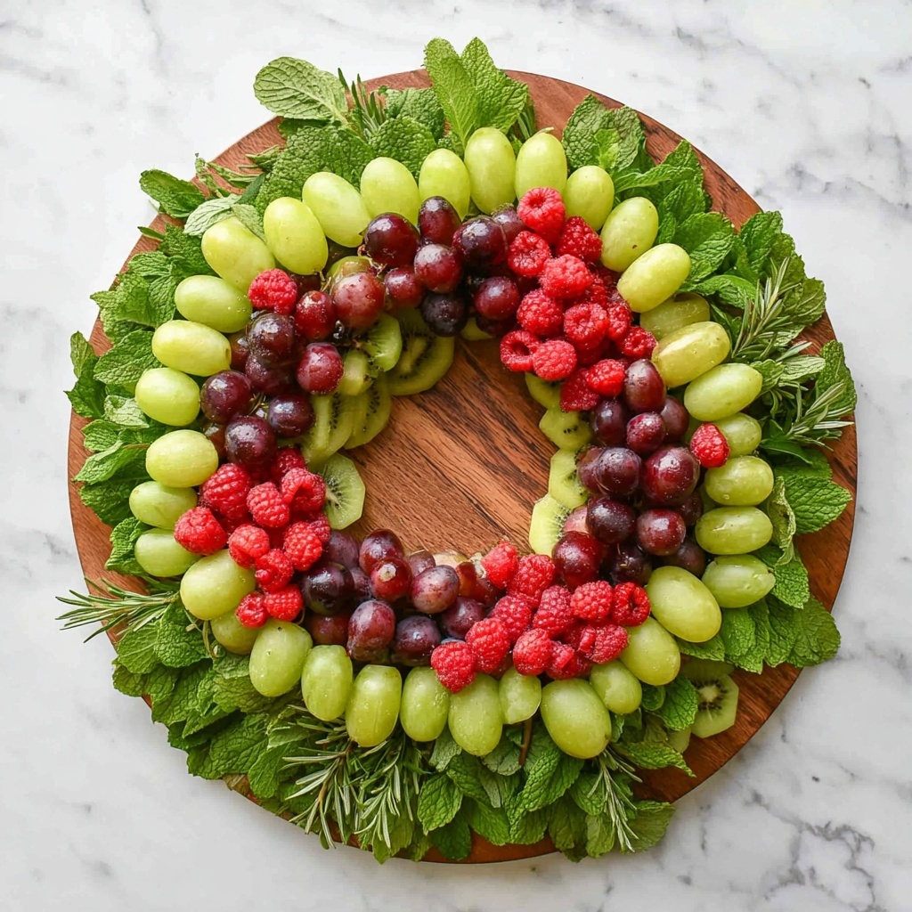 Christmas Fruit Wreath Recipe - Recipe Image