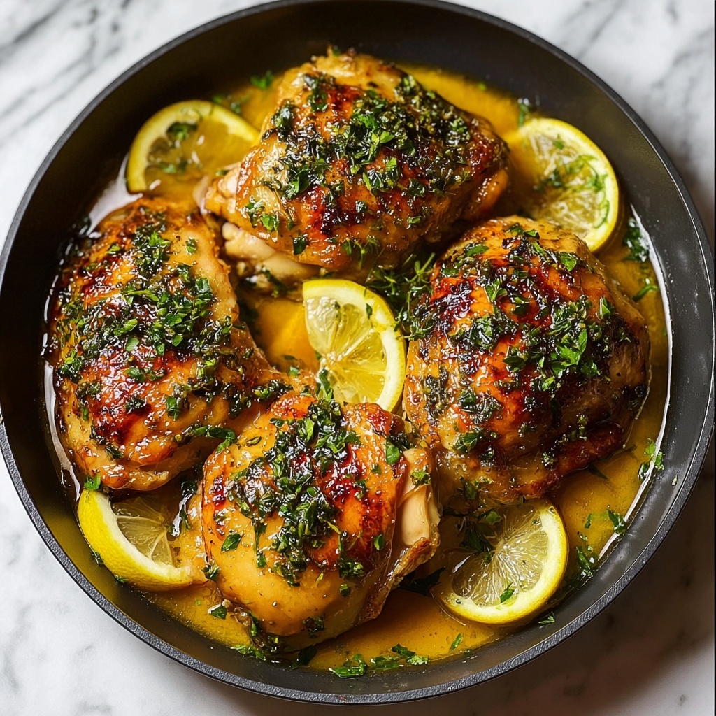 Baked Lemon Butter Chicken Recipe - Recipe Image