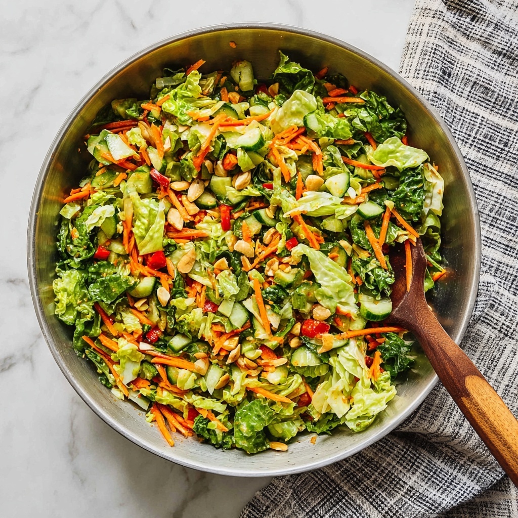 Savoy Cabbage Salad with Toasted Nuts and Ginger-Lime Dressing Recipe - Recipe Image