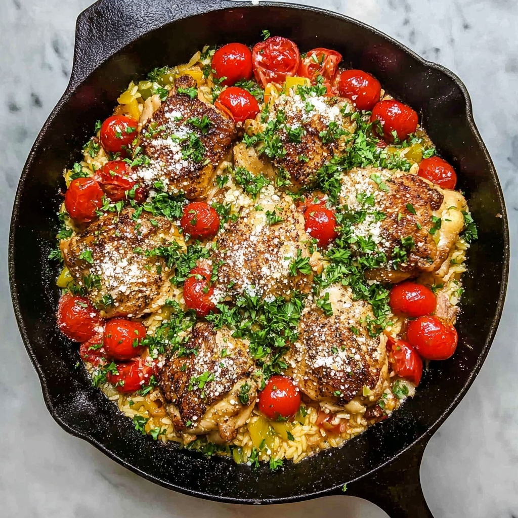 30 Minute Chicken and Orzo Dinner Recipe - Recipe Image