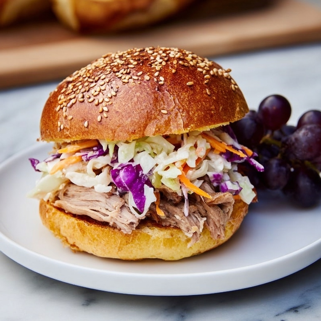 Pulled Pork with Peaches Recipe - Recipe Image