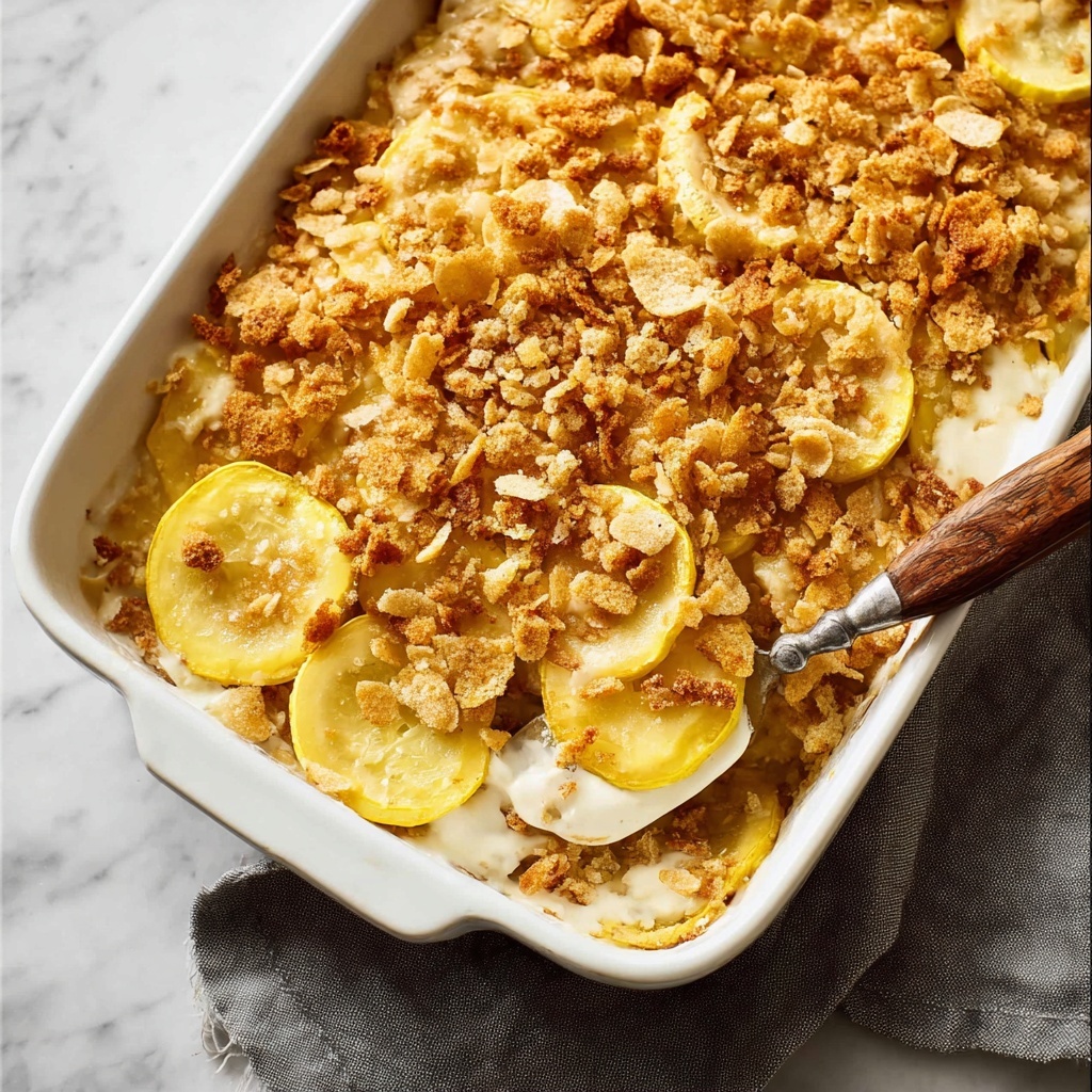 Squash Casserole Recipe - Recipe Image