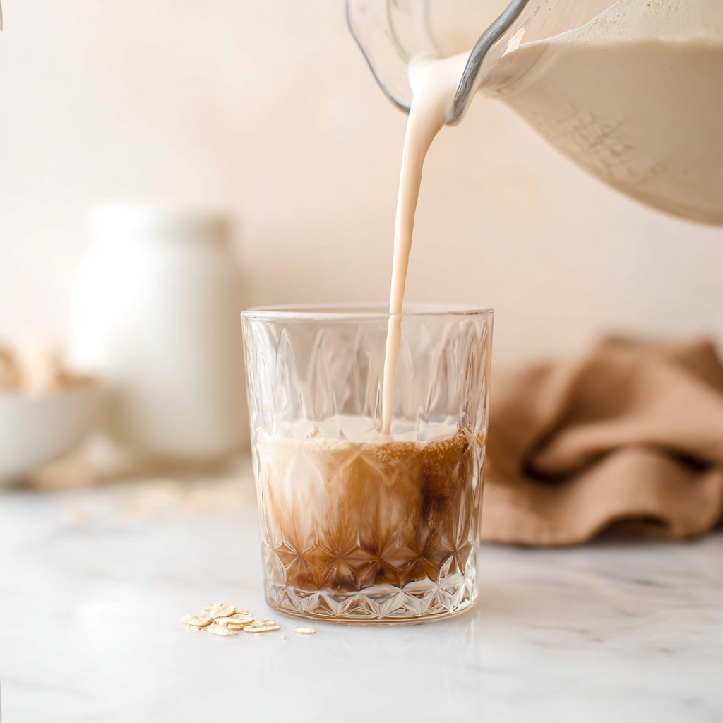 Creamy Homemade Oat Milk Recipe - Recipe Image