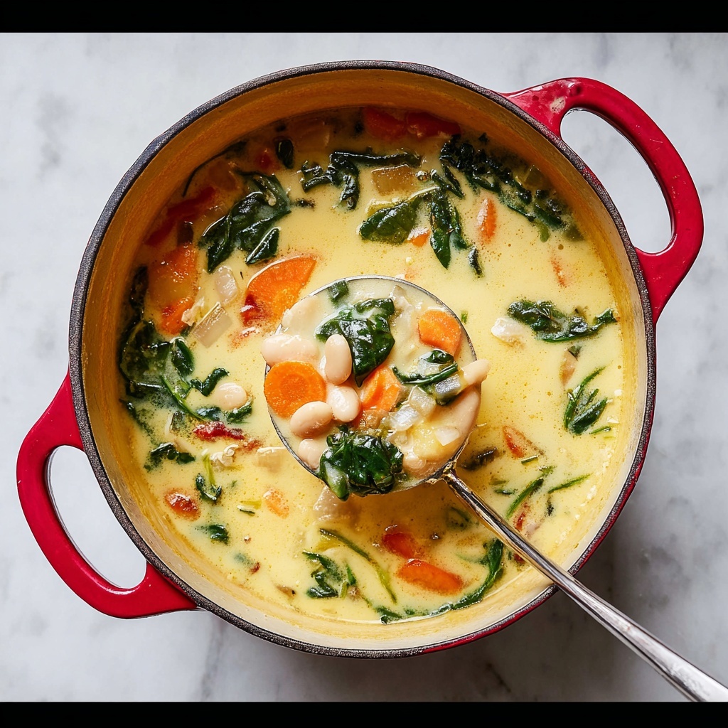 Tuscan White Bean Soup Recipe - Recipe Image