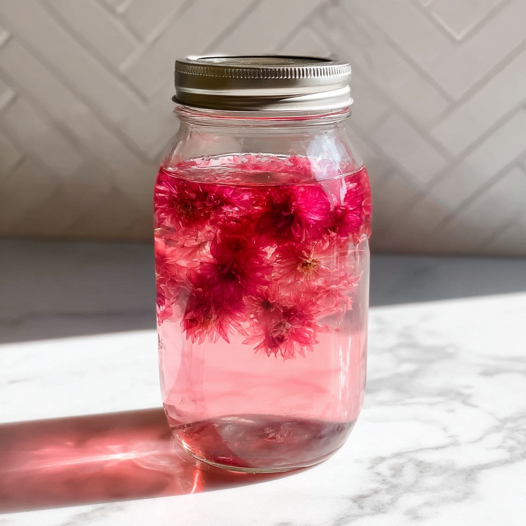 Chive Blossom Vinegar Recipe - Recipe Image