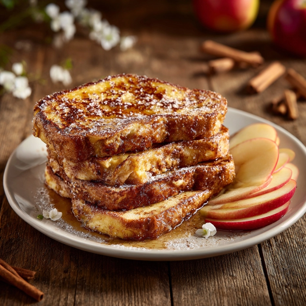 Cinnamon Apple French Toast Recipe - Recipe Image