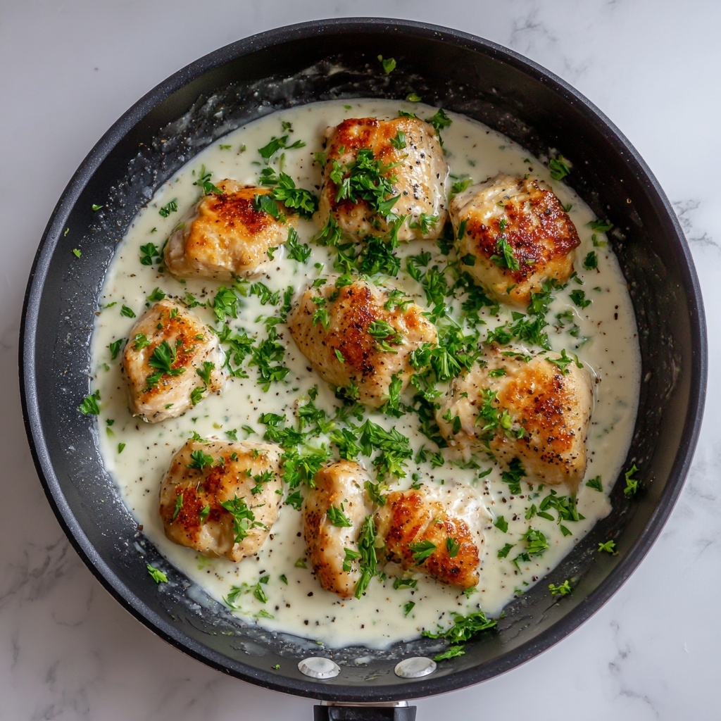 Chicken Florentine in Creamy Parmesan Sauce Recipe - Recipe Image