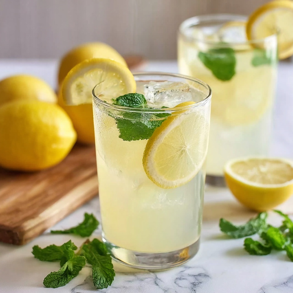 Refreshing Mint Lemonade Recipe - Recipe Image