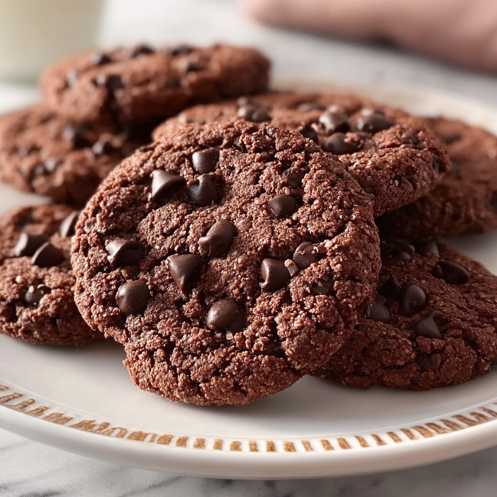 Almond Flour Chocolate Cookies Recipe - Recipe Image