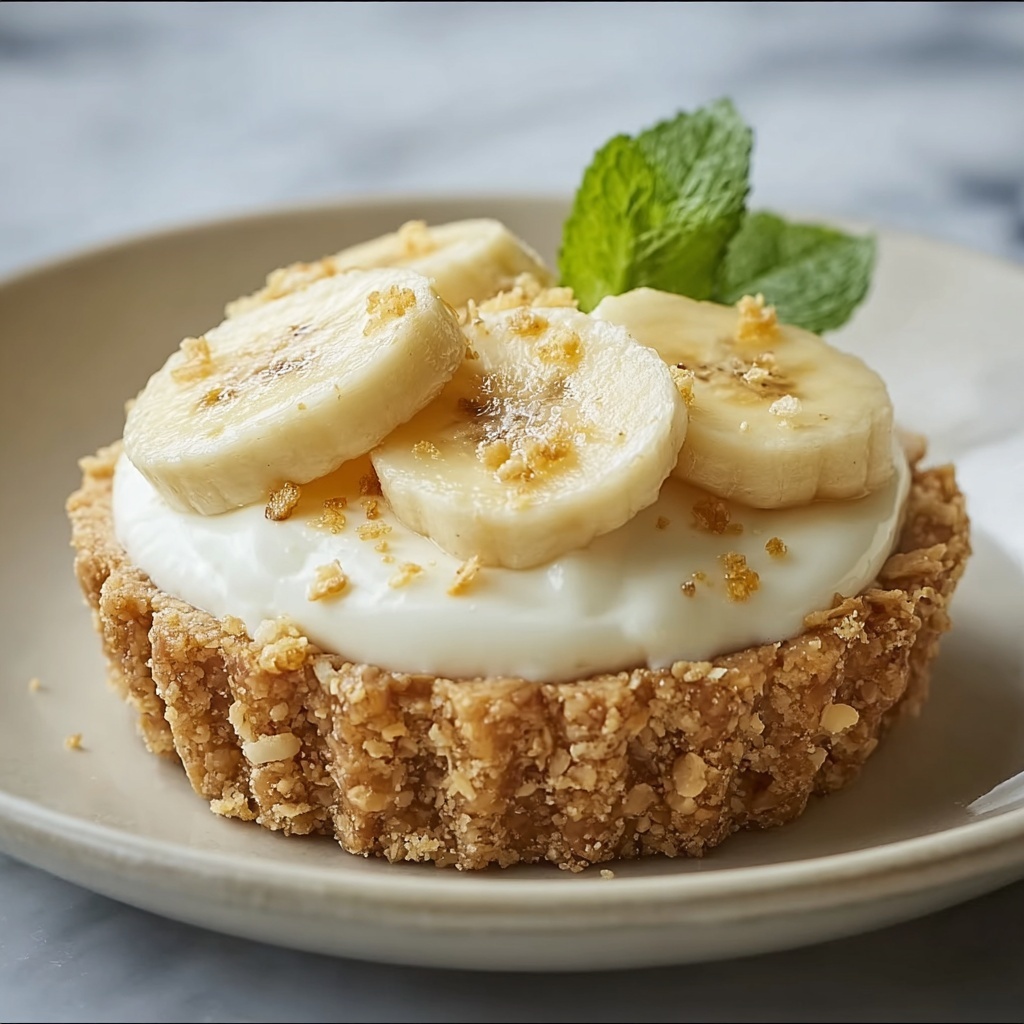 No-Bake Mini Banana Cream Pies Recipe - Recipe Image