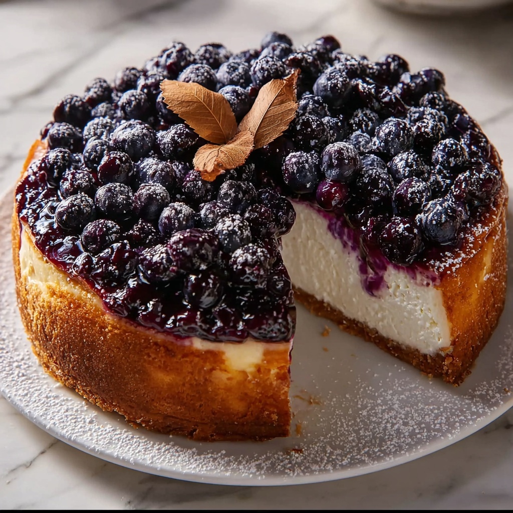 Blueberry Ricotta Pudding Cake Recipe - Recipe Image